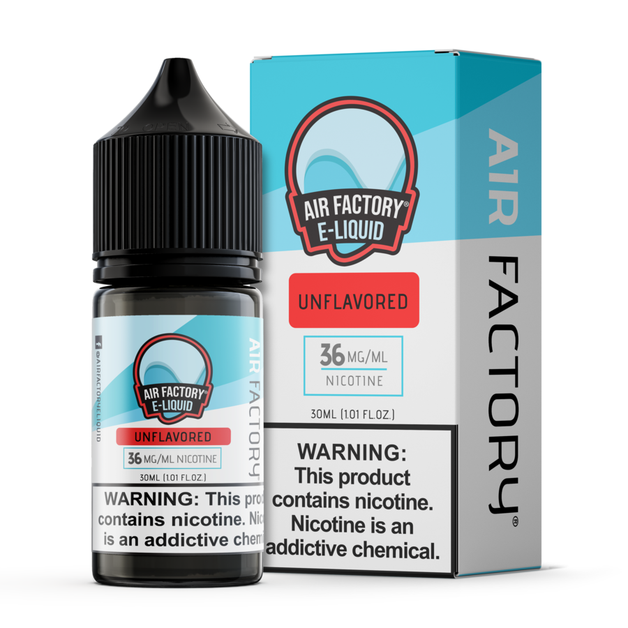 Unflavored by Salt Factory 30ML SALTNIC