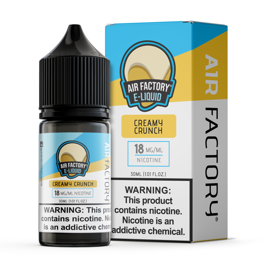 AIR FACTORY SALT CREAMY CRUNCH - 30ML (18mg)