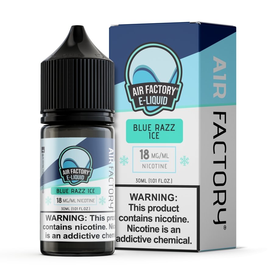 AIR FACTORY SALT BLUE RAZZ ICE - 30ML (18mg)