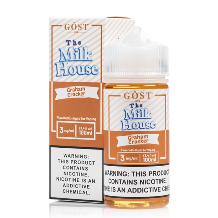 THE MILK HOUSE E-LIQUID GRAHAM CRACKER - 100ML