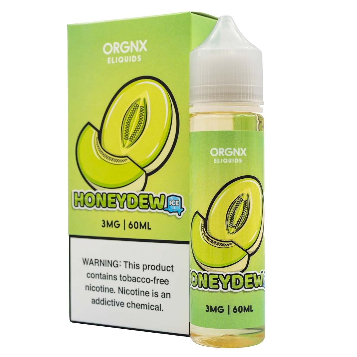 ORGNX ELIQUID - HONEYDEW ICED - 60ML (0mg)