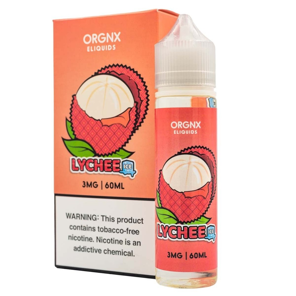 ORGNX ELIQUID - LYCHEE ICED - 60ML