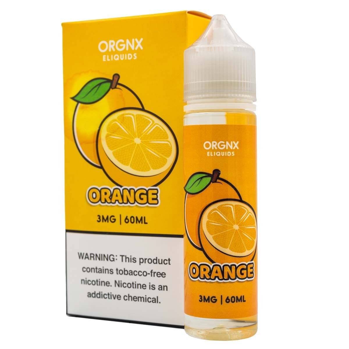 ORGNX ELIQUID - ORANGE - 60ML (0mg)