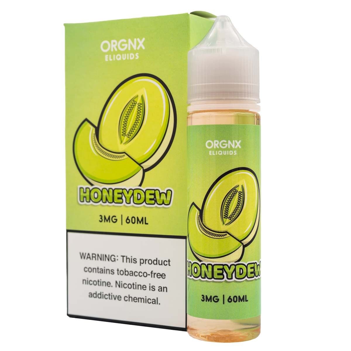 ORGNX ELIQUID - HONEYDEW - 60ML (3mg)