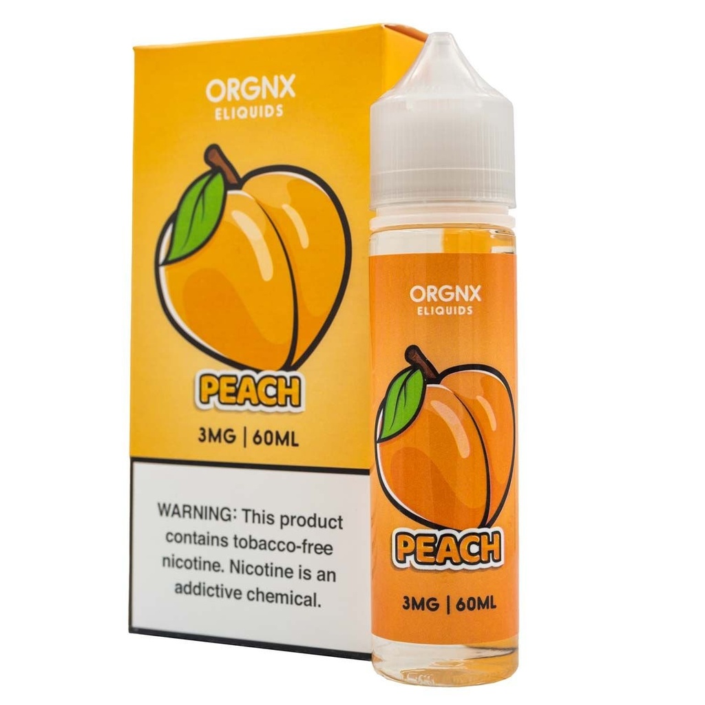 ORGNX ELIQUID - PEACH - 60ML
