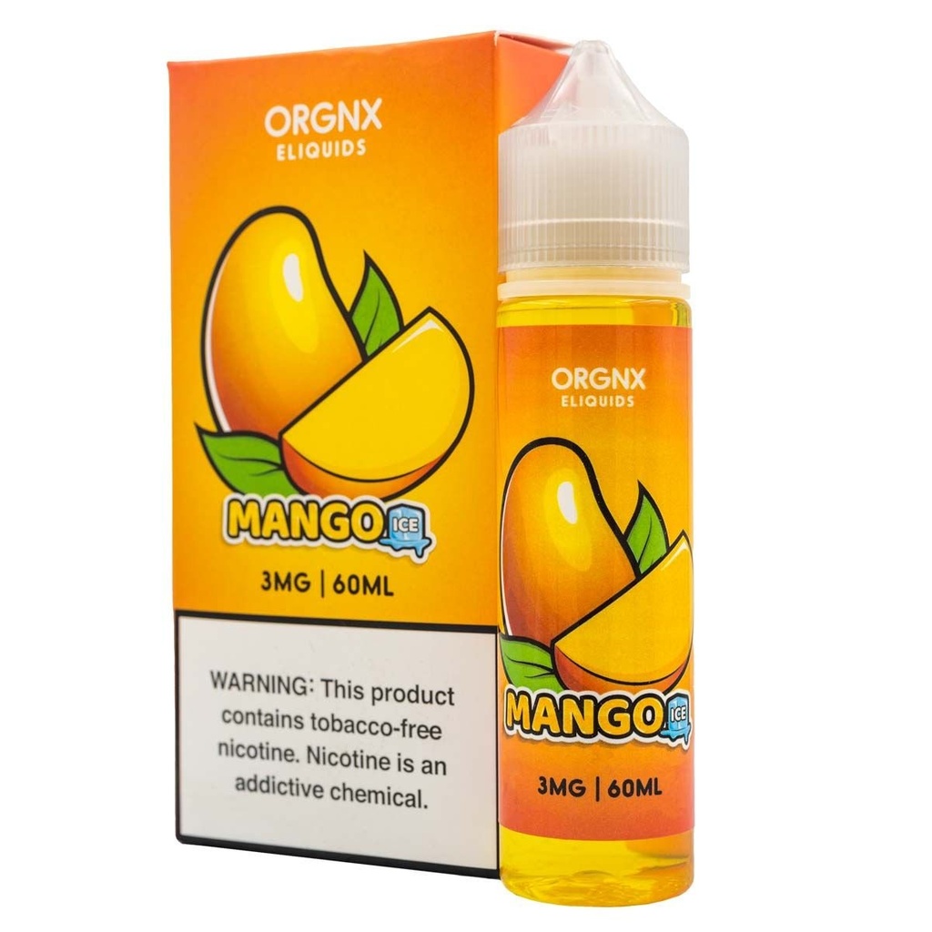 ORGNX ELIQUID - MANGO ICED - 60ML