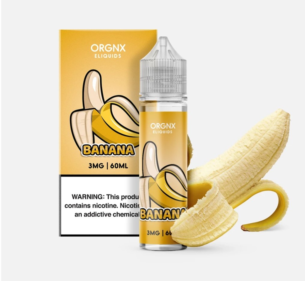 ORGNX ELIQUID - BANANA - 60ML
