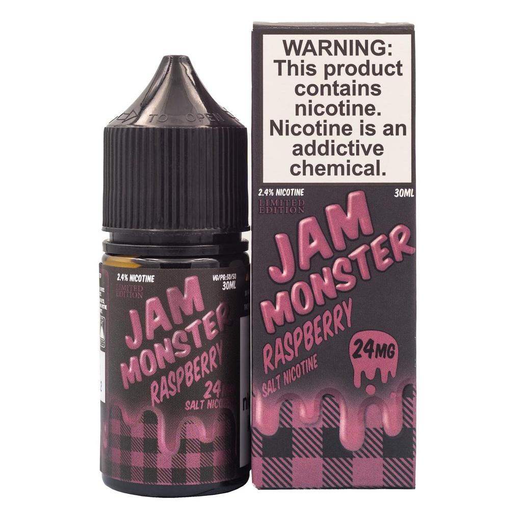 JAM MONSTER SALTS - RASPBERRY - 30ML