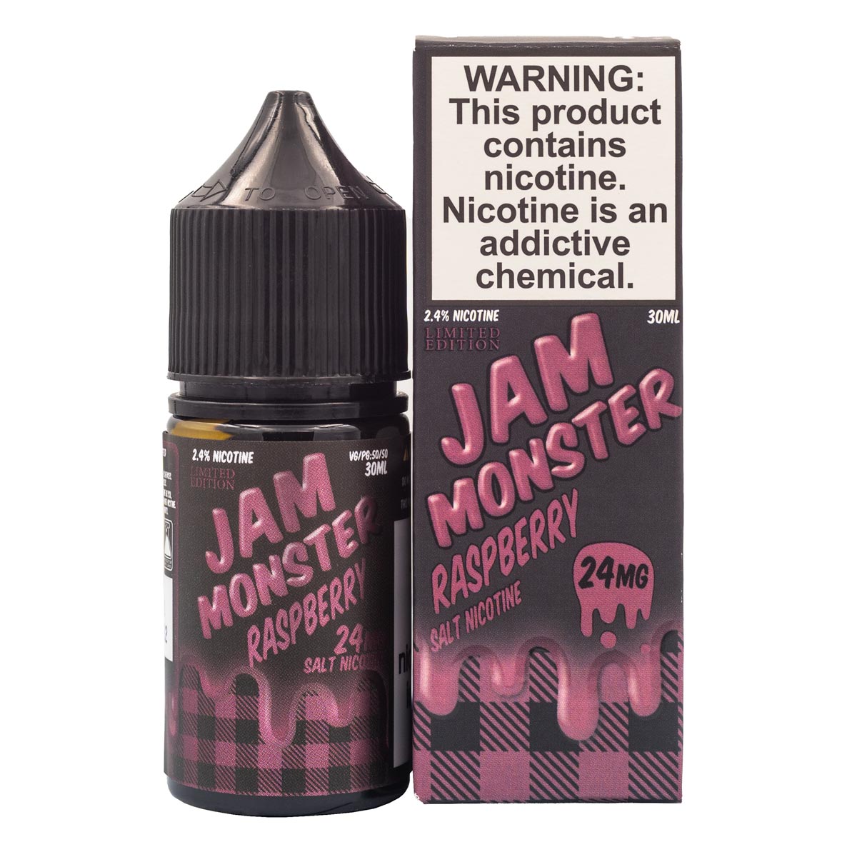 JAM MONSTER SALTS - RASPBERRY - 30ML (24mg)
