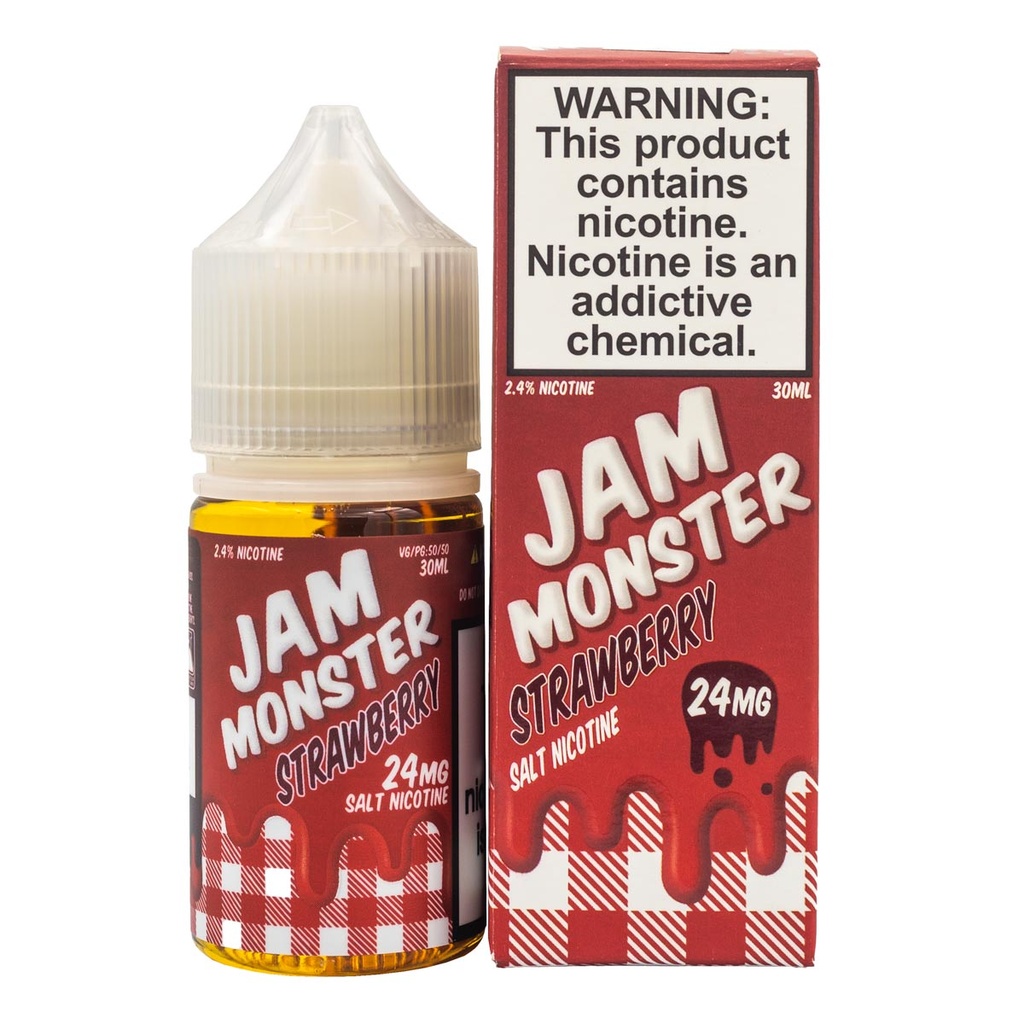 JAM MONSTER SALTS - STRAWBERRY - 30ML