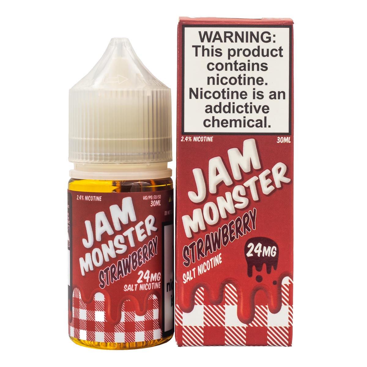 JAM MONSTER SALTS - STRAWBERRY - 30ML (24mg)