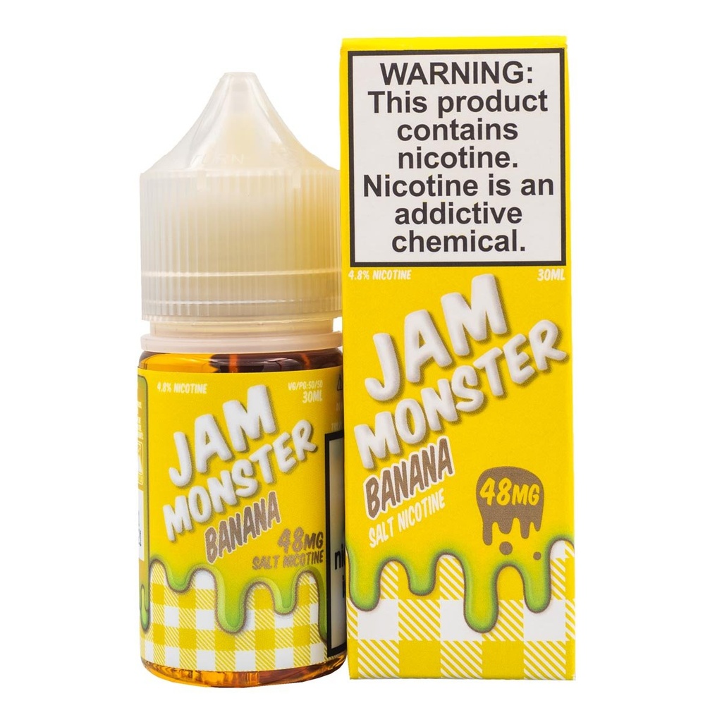 JAM MONSTER SALTS - BANANA - 30ML