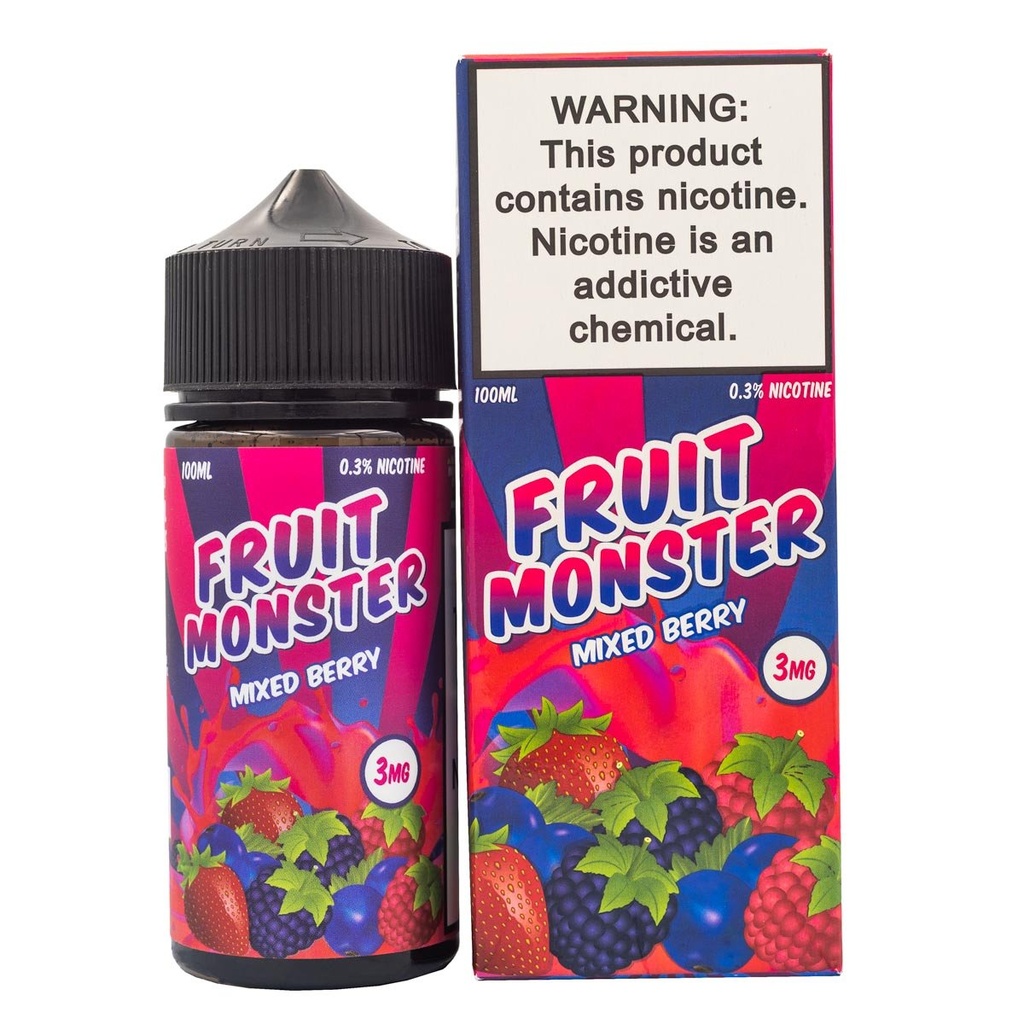FRUIT MONSTER - MIXED BERRY - 100ML