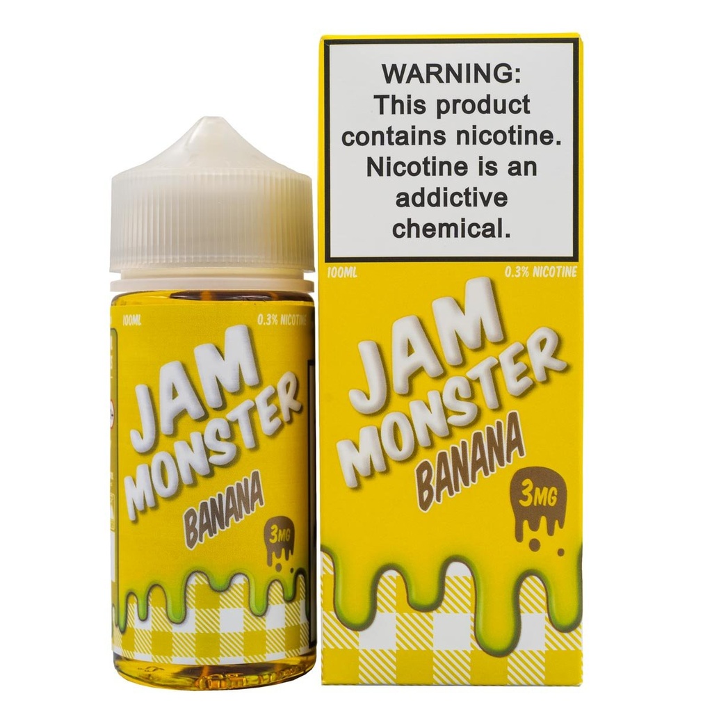 JAM MONSTER - BANANA - 100ML