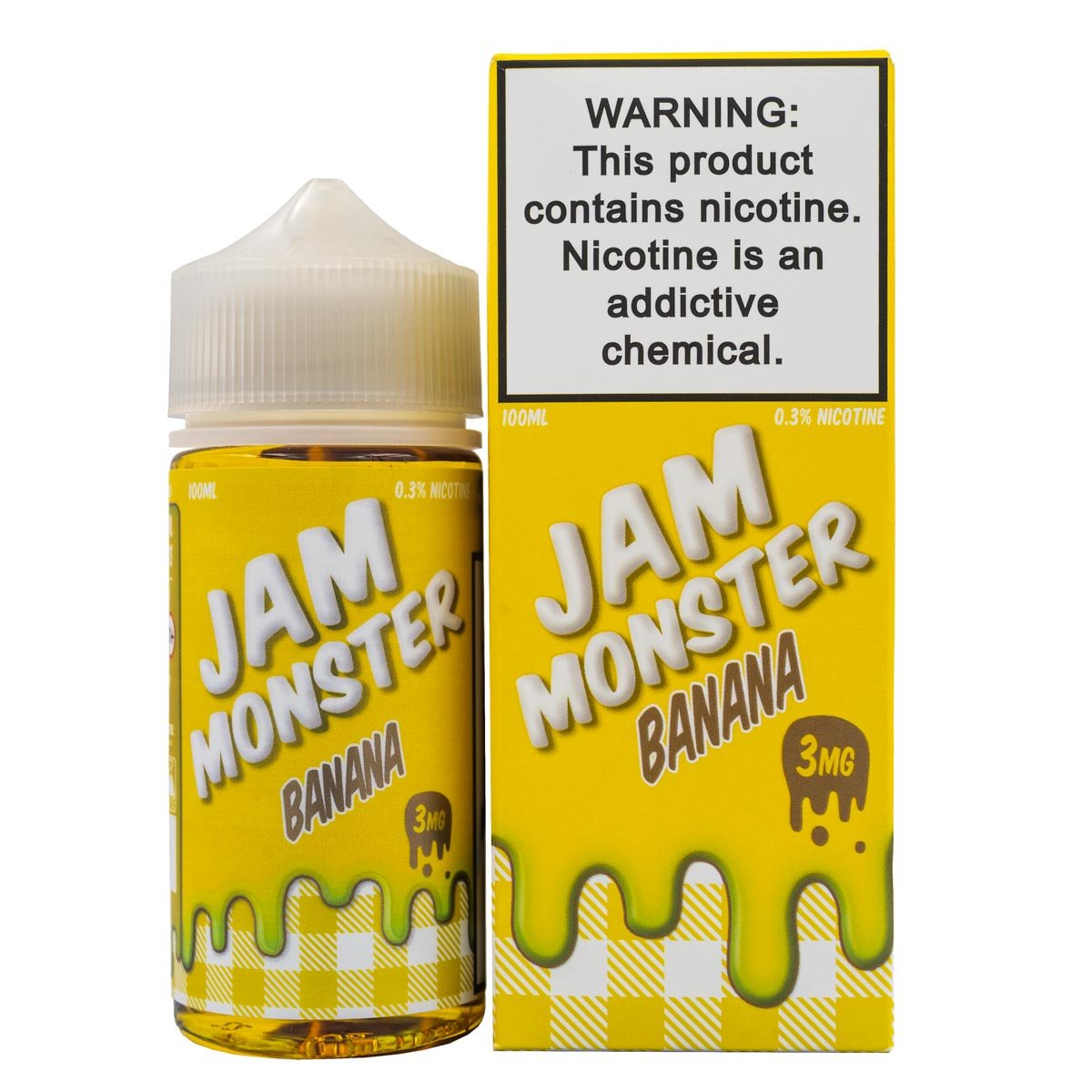JAM MONSTER - BANANA - 100ML (0mg)