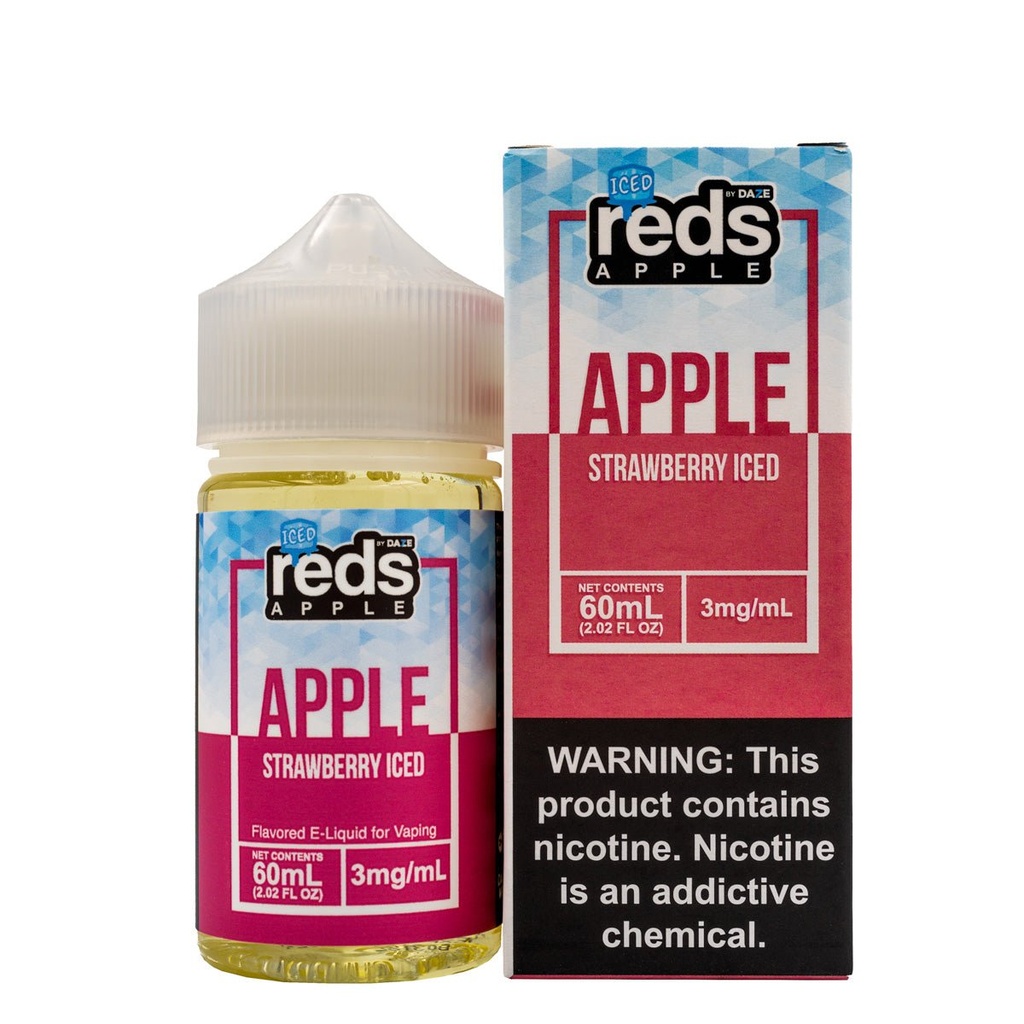 REDS APPLE EJUICE - STRAWBERRY ICED - 60ML