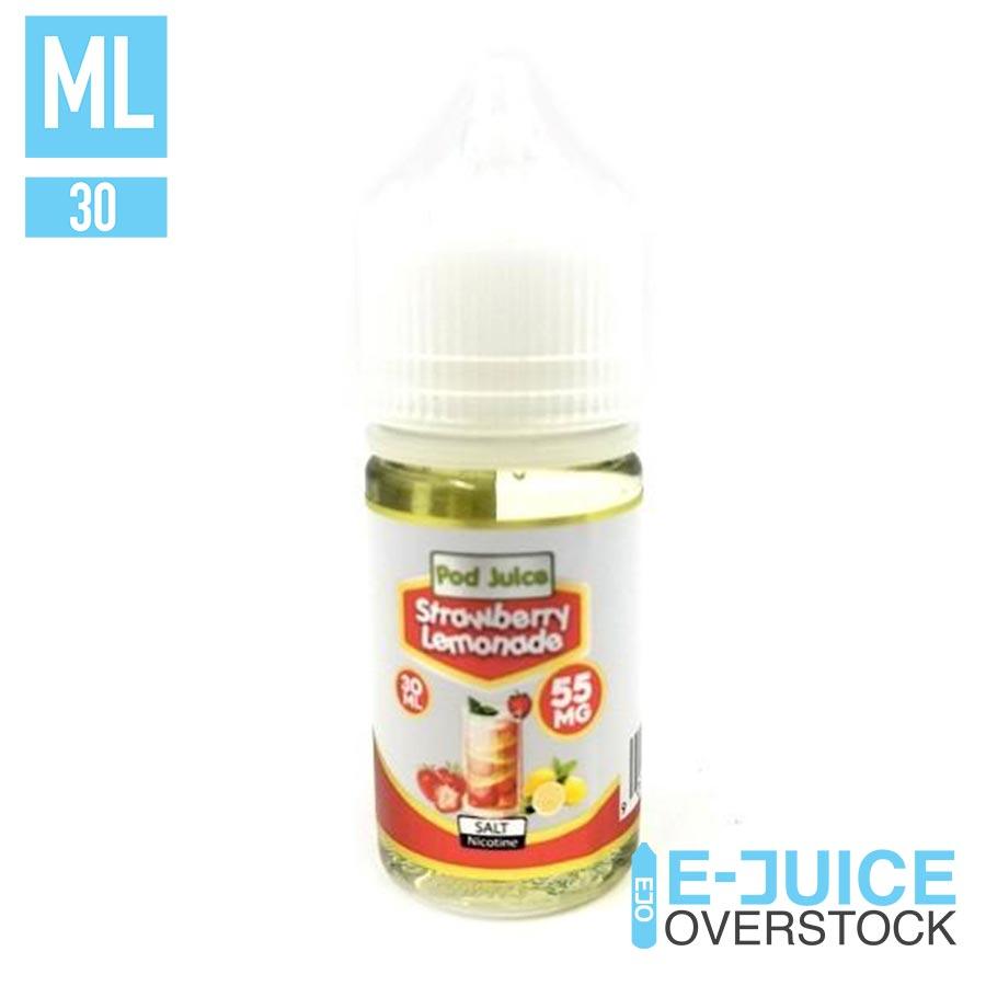 Strawberry Lemonade by Pod Juice  30ml SALTNIC