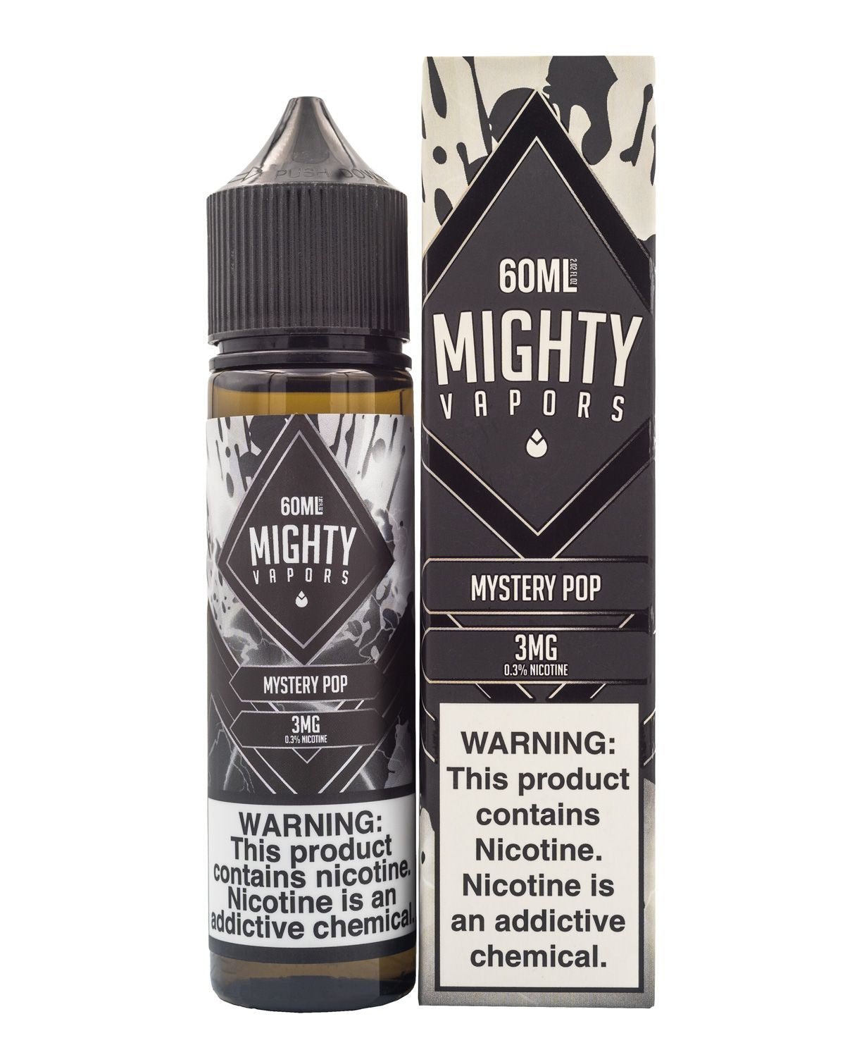 MIGHTY VAPORS EJUICE - MYSTERY POP - 60ML (0mg)