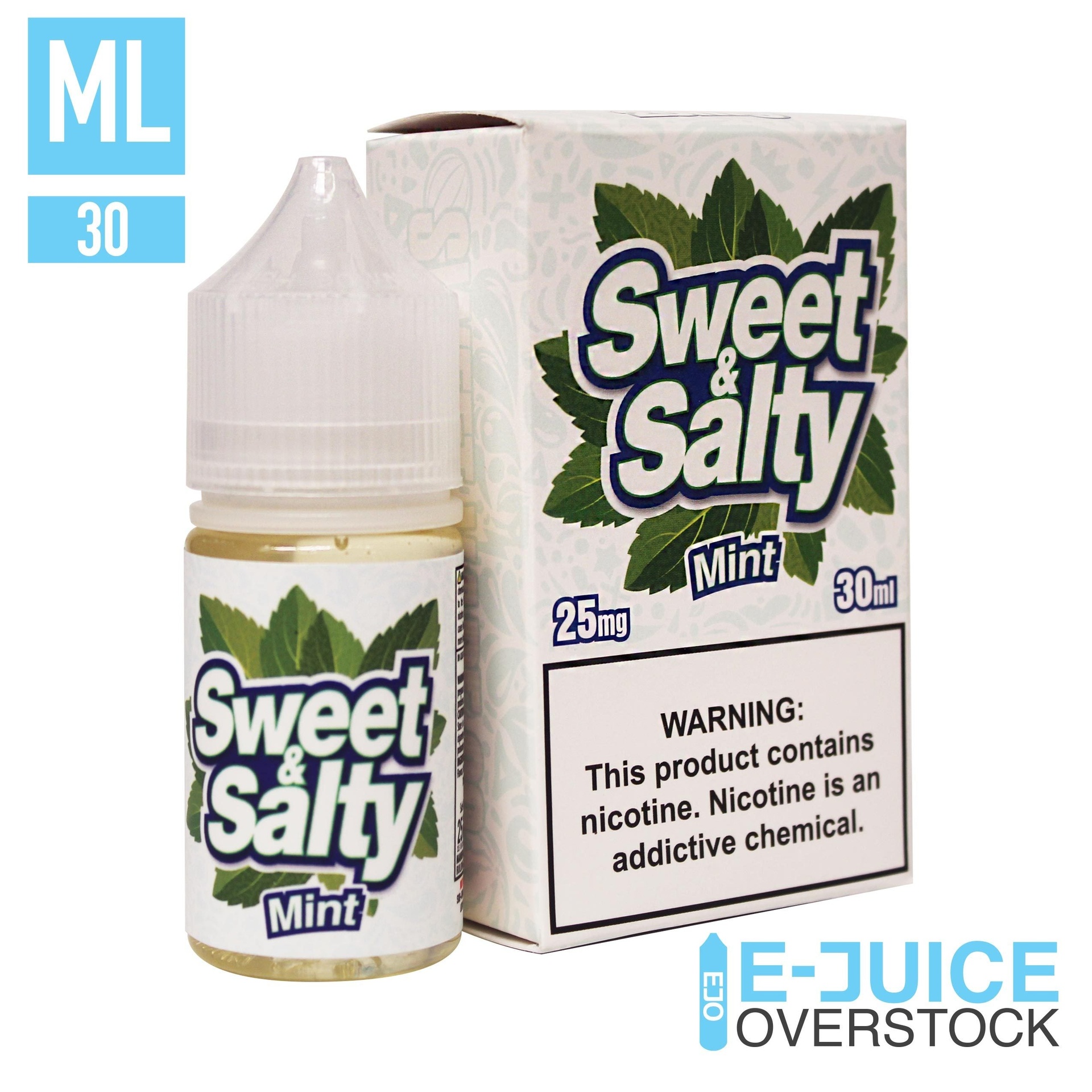 Mint by Sweet & Salty Salt Nic 30ML (25mg)