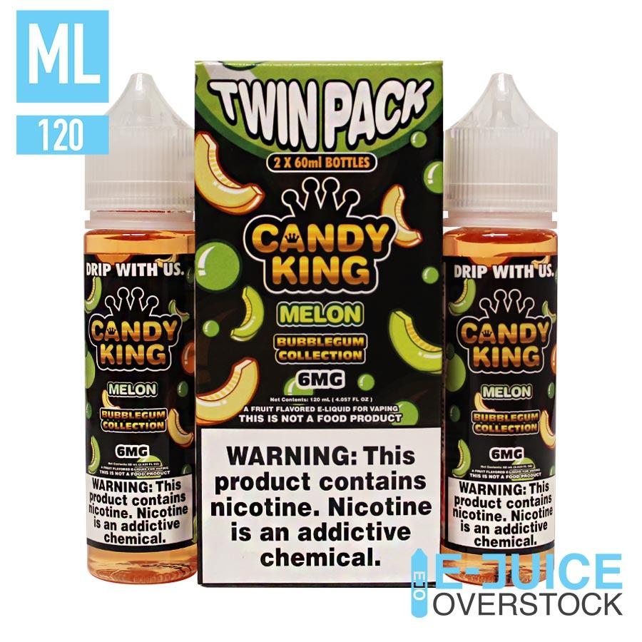 Melon Twin Pack by Candy King Ejuice 120ML (2x60ML)