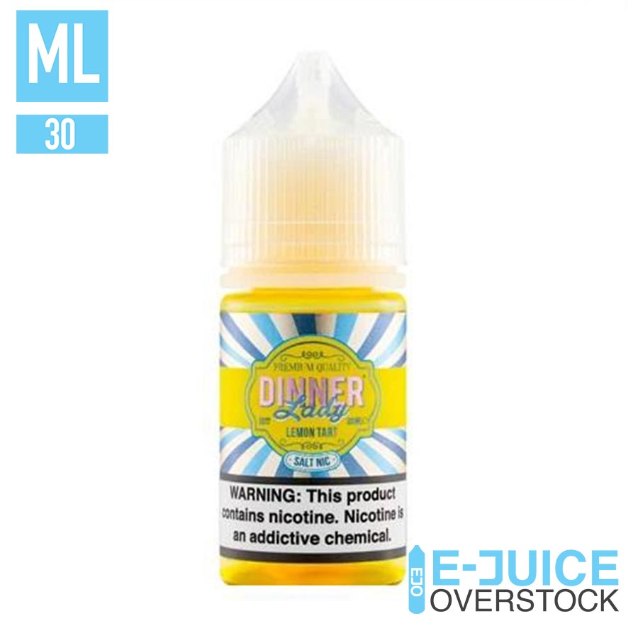LEMON TART BY DINNER LADY SALTS 30ML