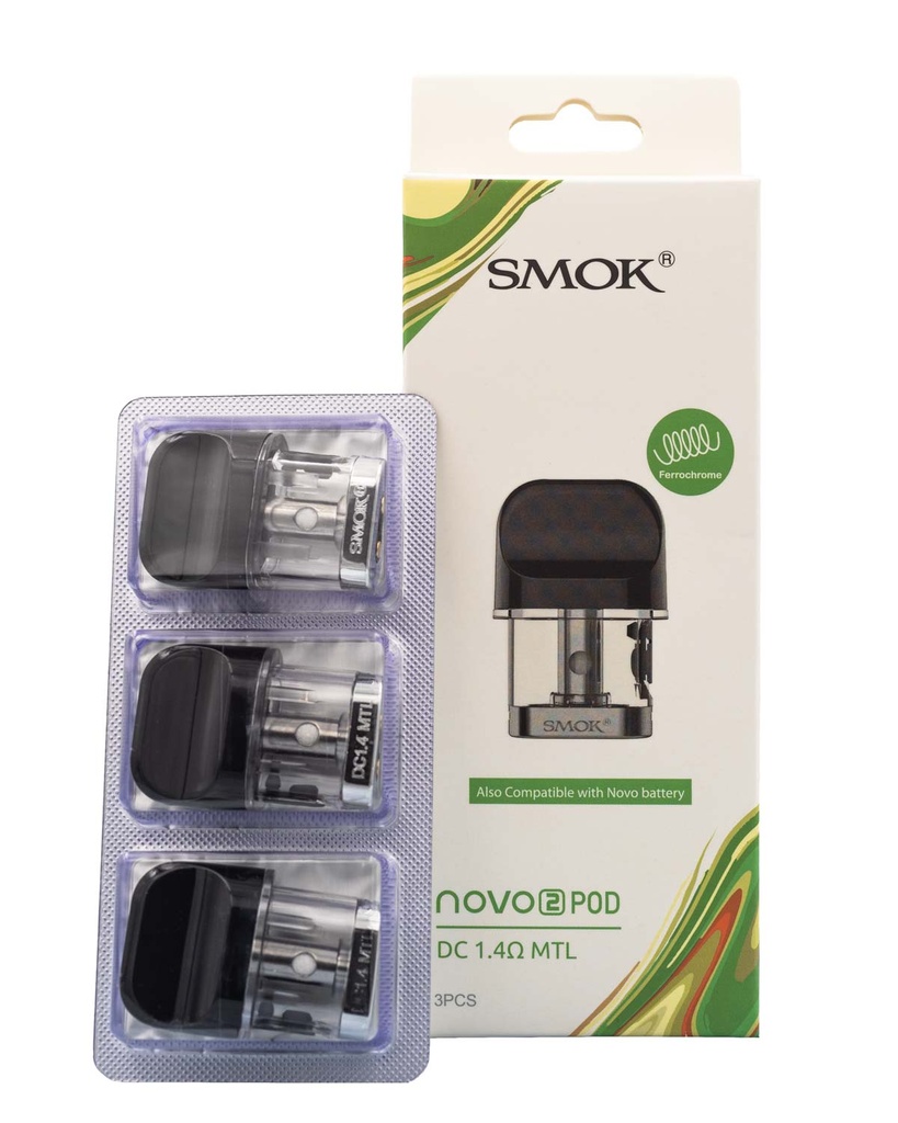 SMOK NOVO 2 REPLACEMENT PODS - 3PK