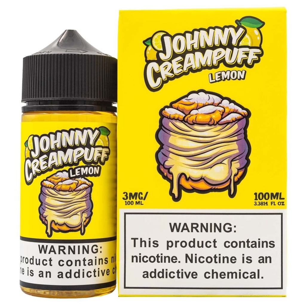 JOHNNY CREAMPUFF - LEMON - 100ML