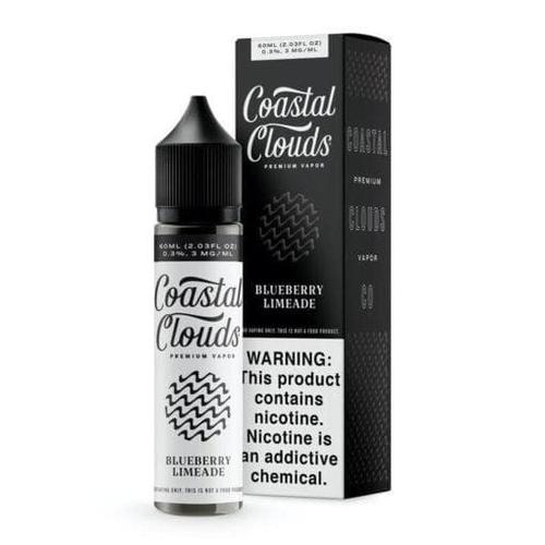 COASTAL CLOUDS E-LIQUID BLUEBERRY LIMEADE - 60ML (0mg)