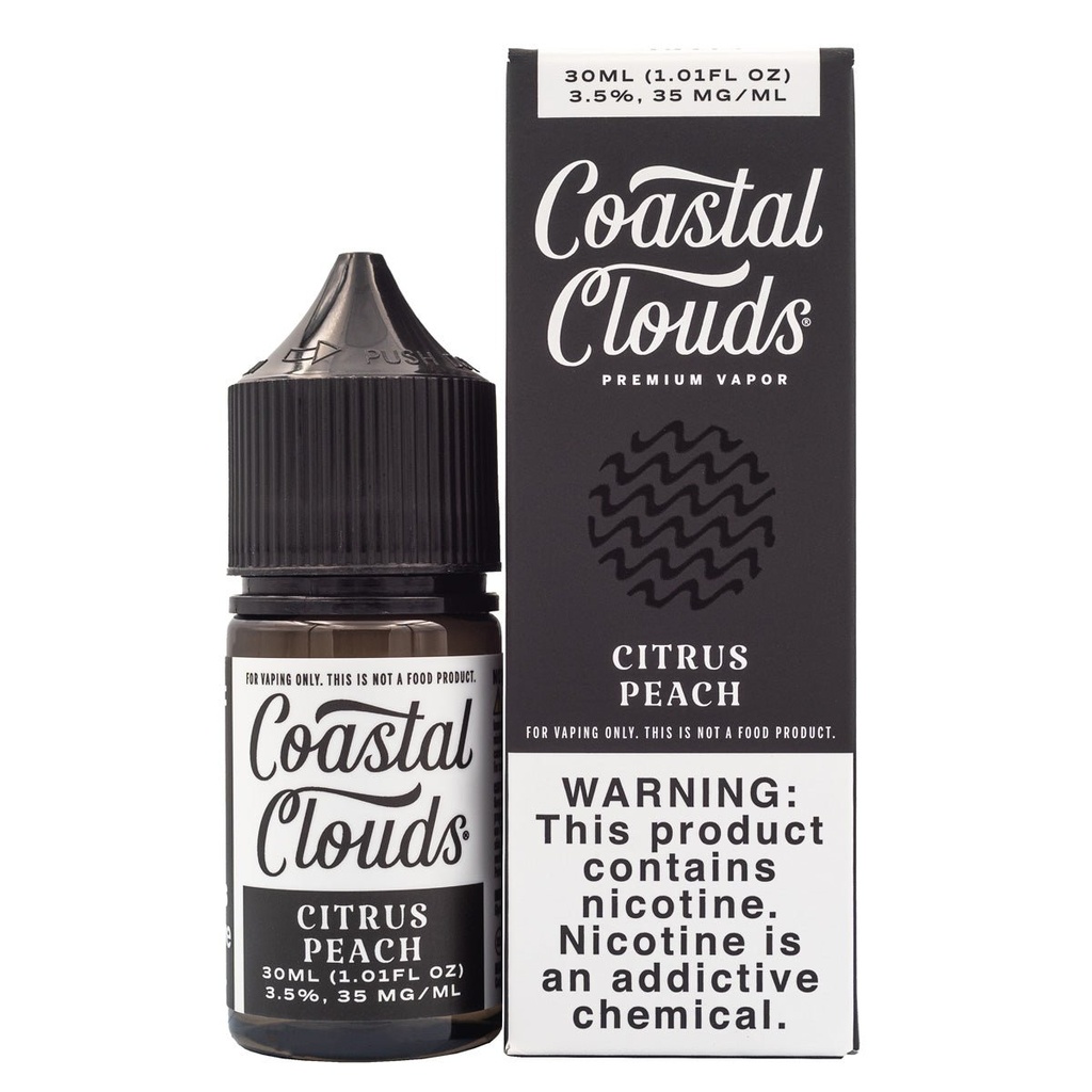 COASTAL CLOUDS SALT CITRUS PEACH - 30ML