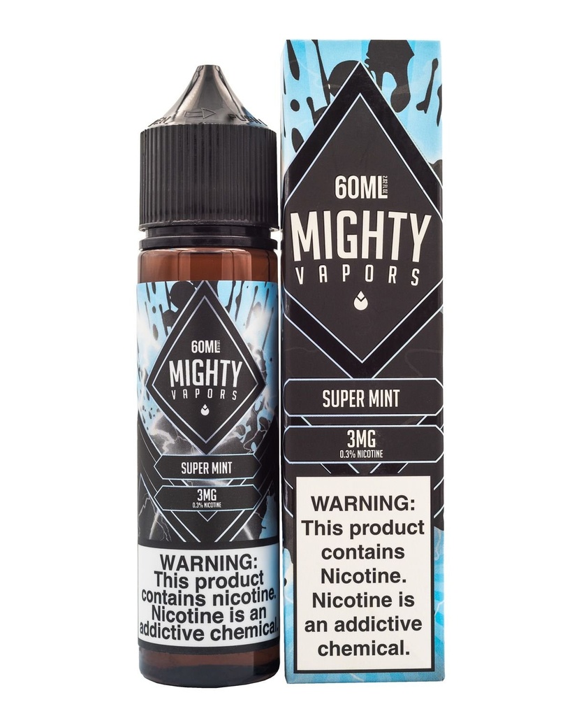 MIGHTY VAPORS EJUICE -  SUPER MINT - 60ML