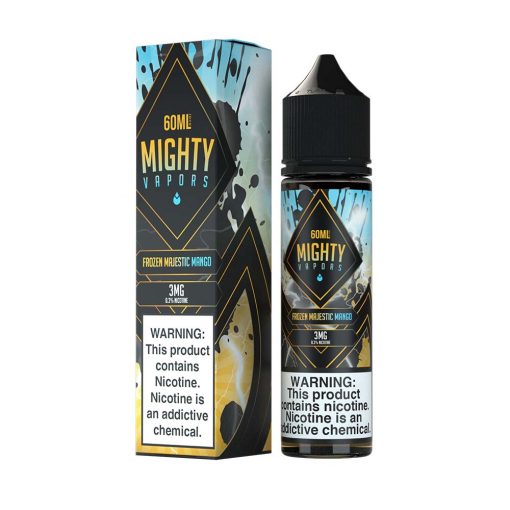 MIGHTY VAPORS EJUICE - FROZEN  MAJESTIC MANGO - 60ML (0mg)