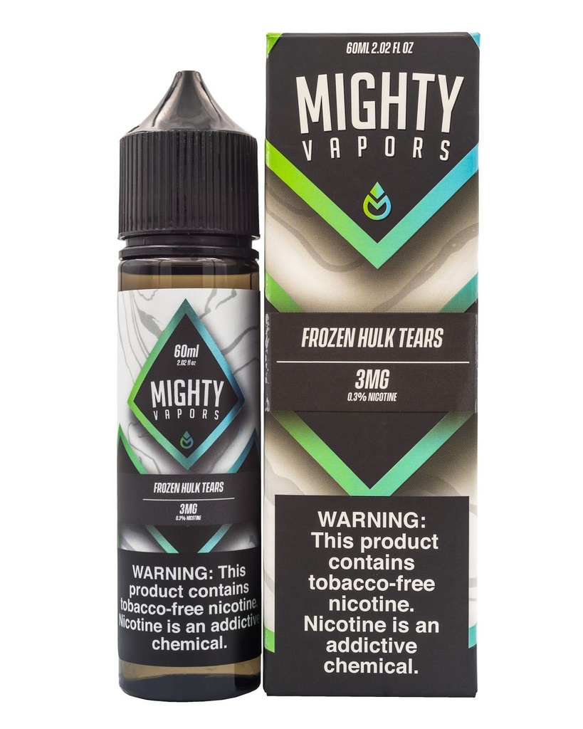 MIGHTY VAPORS EJUICE - FROZEN HULK TEARS - 60ML