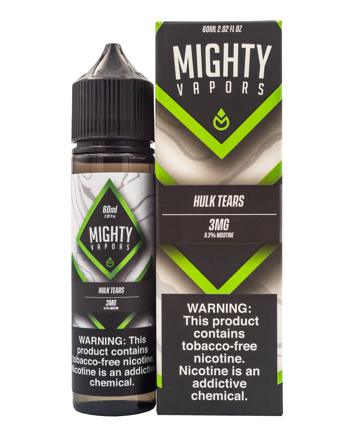 MIGHTY VAPORS EJUICE - HULK TEARS - 60ML (0mg)