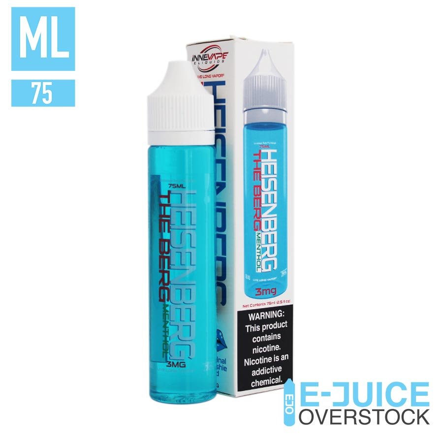 INNEVAPE ELIQUIDS - HEISENBERG MENTHOL - 75ML (0mg)