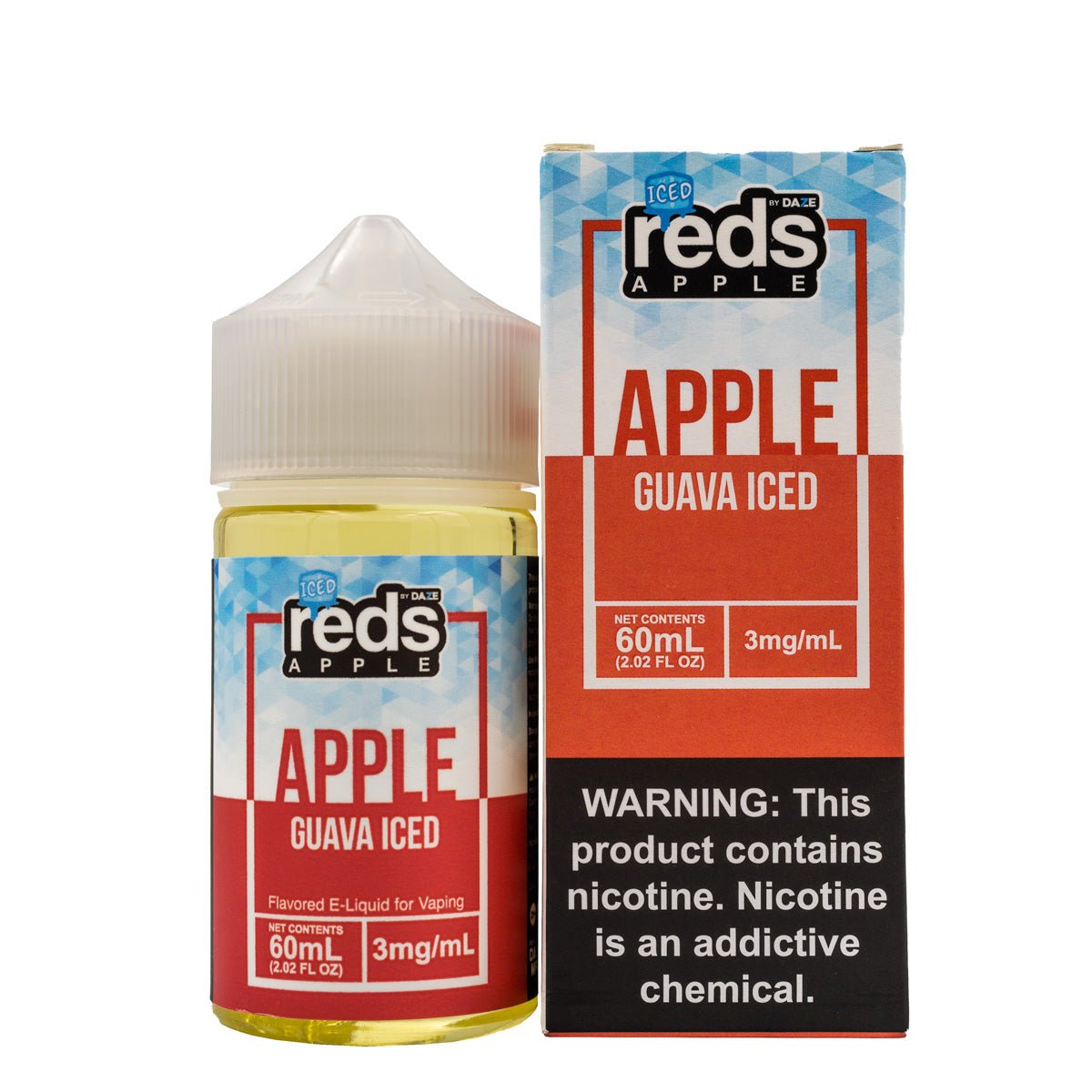 REDS APPLE EJUICE - GUAVA ICED - 60ML (0mg)