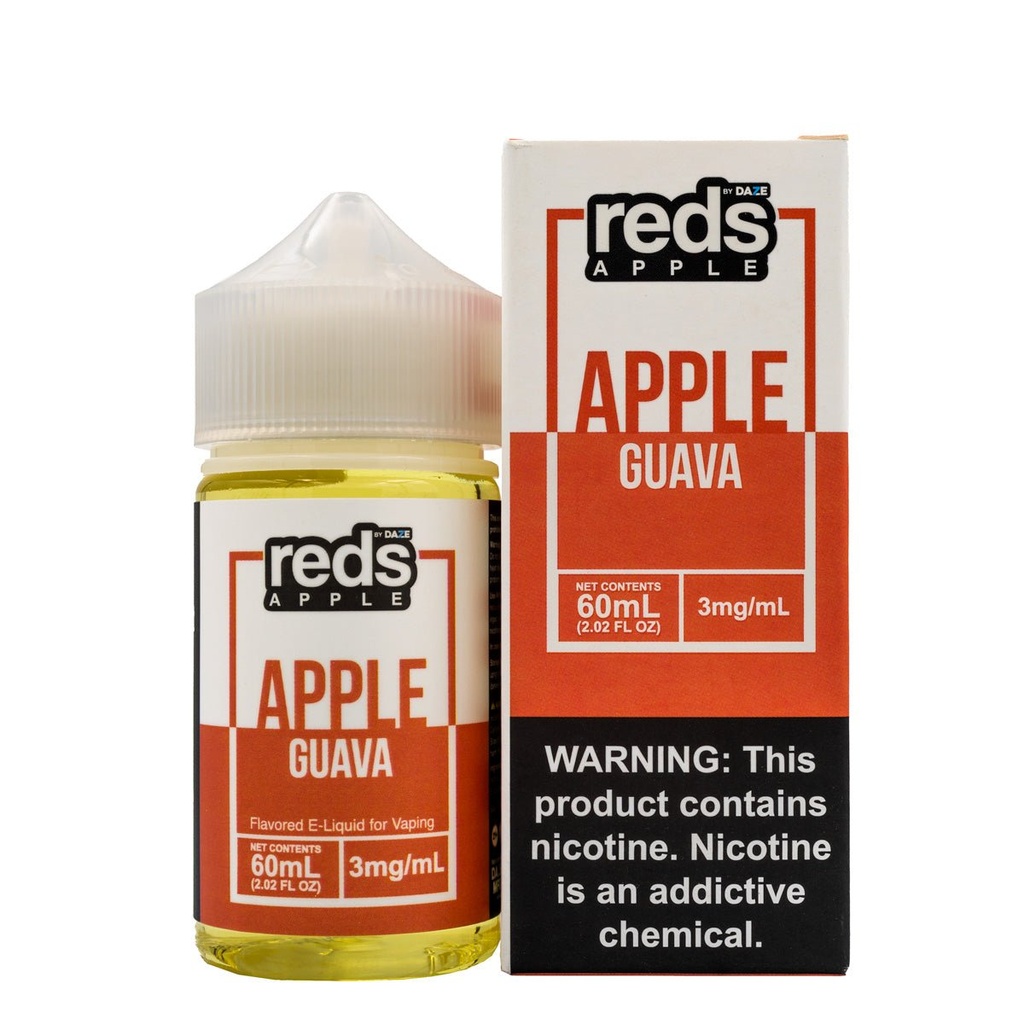 REDS APPLE EJUICE - GUAVA - 60ML