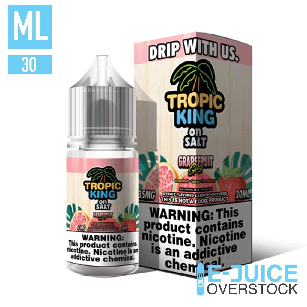 Grapefruit Gust Salt by Tropic King on Salt 30ML