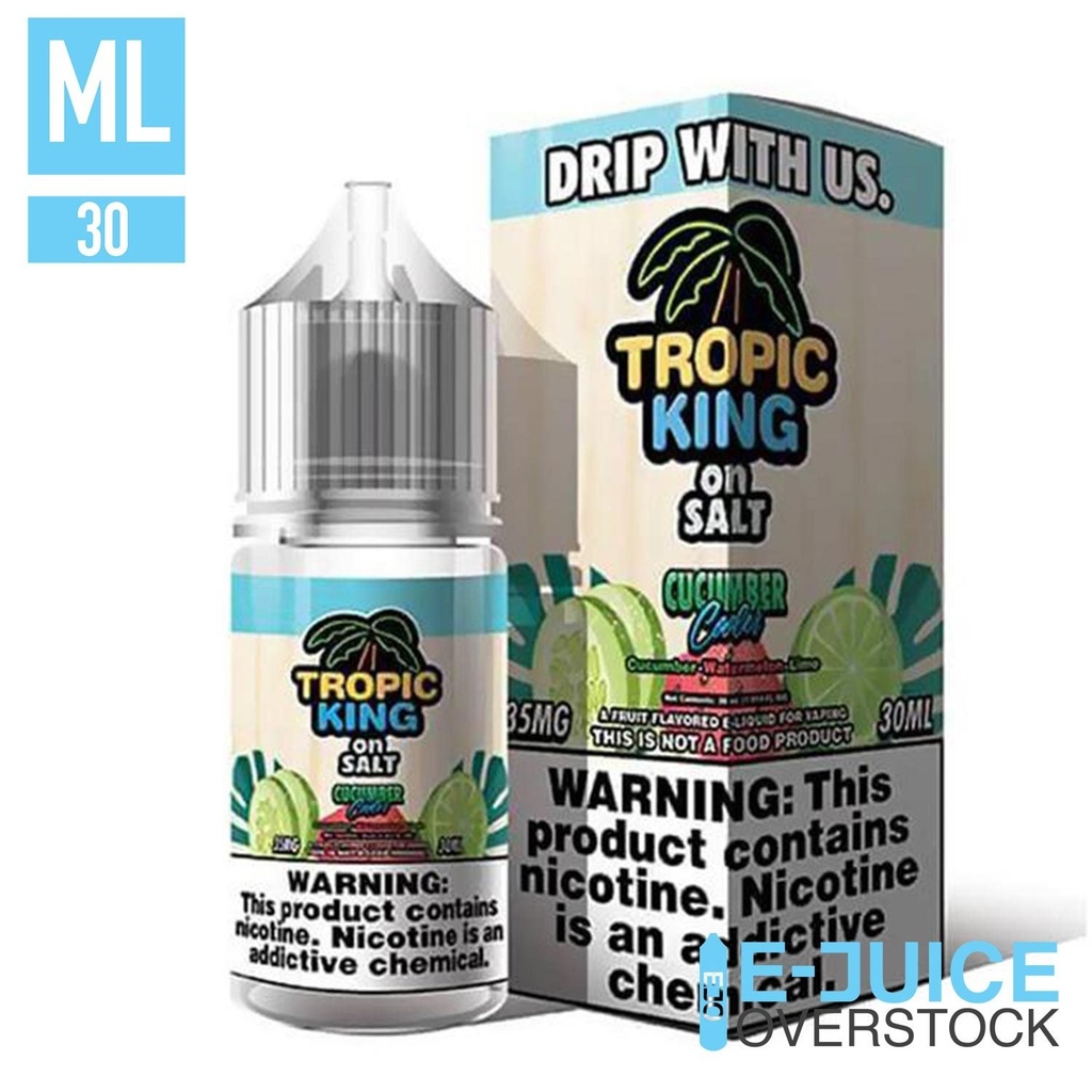 Cucumber Cooler Salt by Tropic King on Salt 30ML