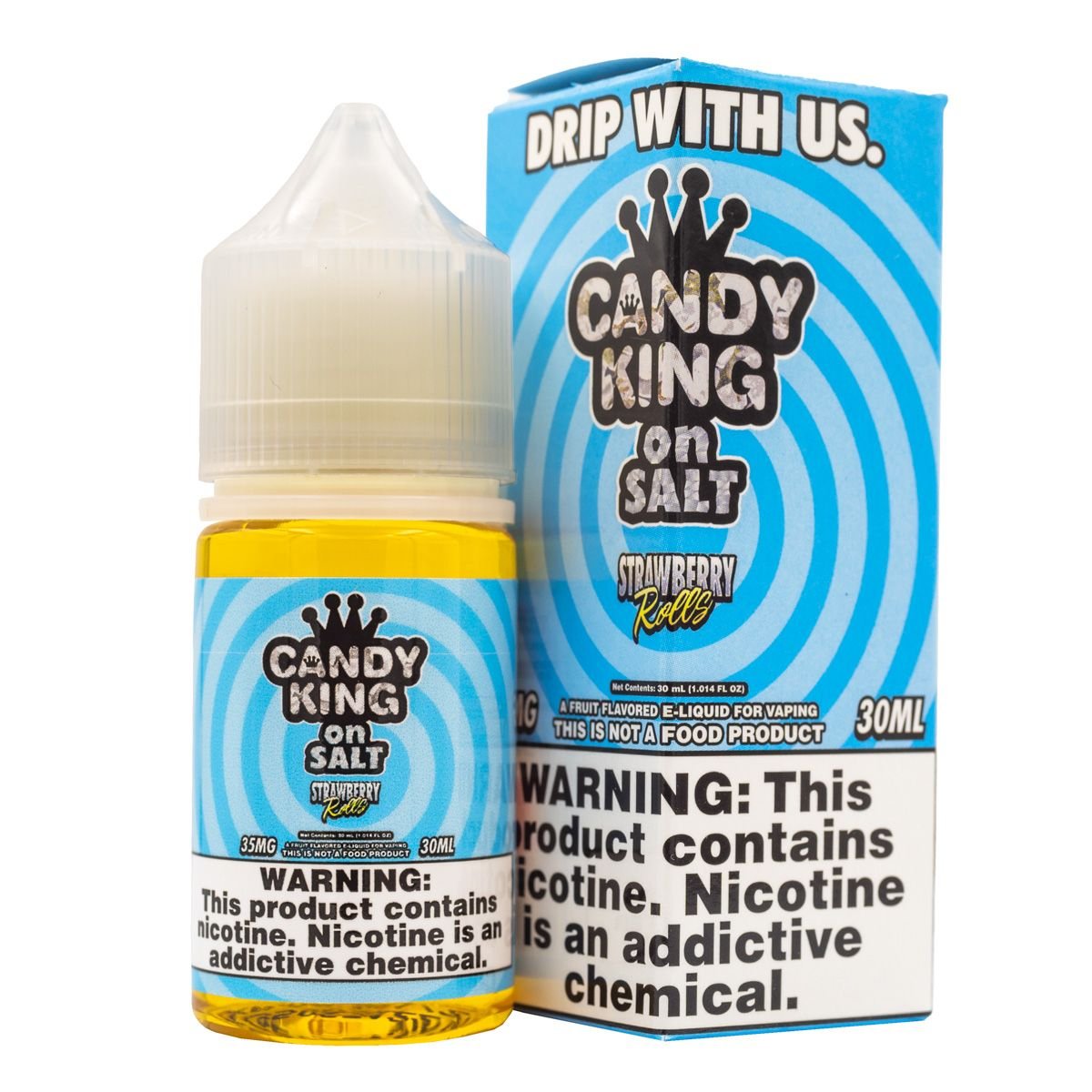 CANDY KING - STRAWBERRY ROLLS - 30ML (35mg)