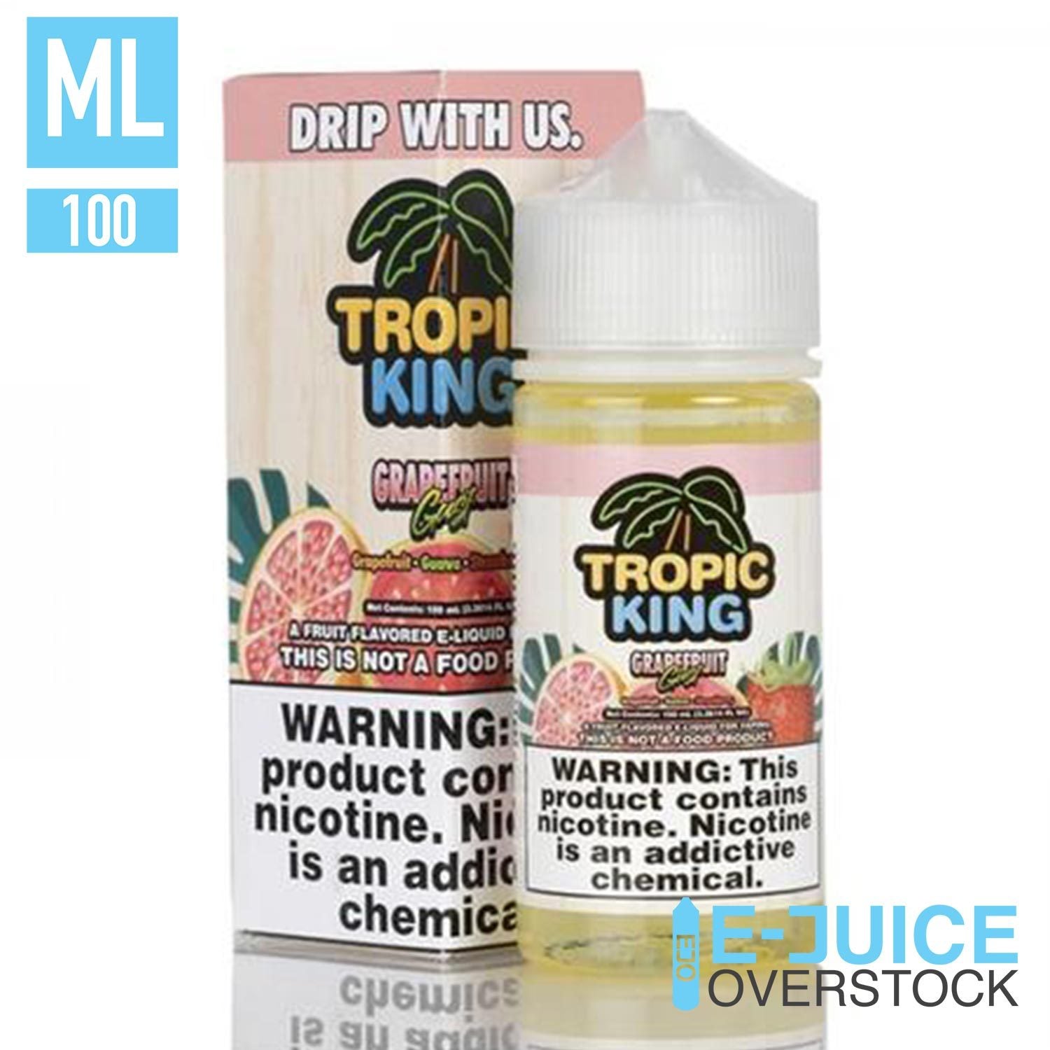 Grapefruit Gust by Tropic King Ejuice 100ML (0mg)