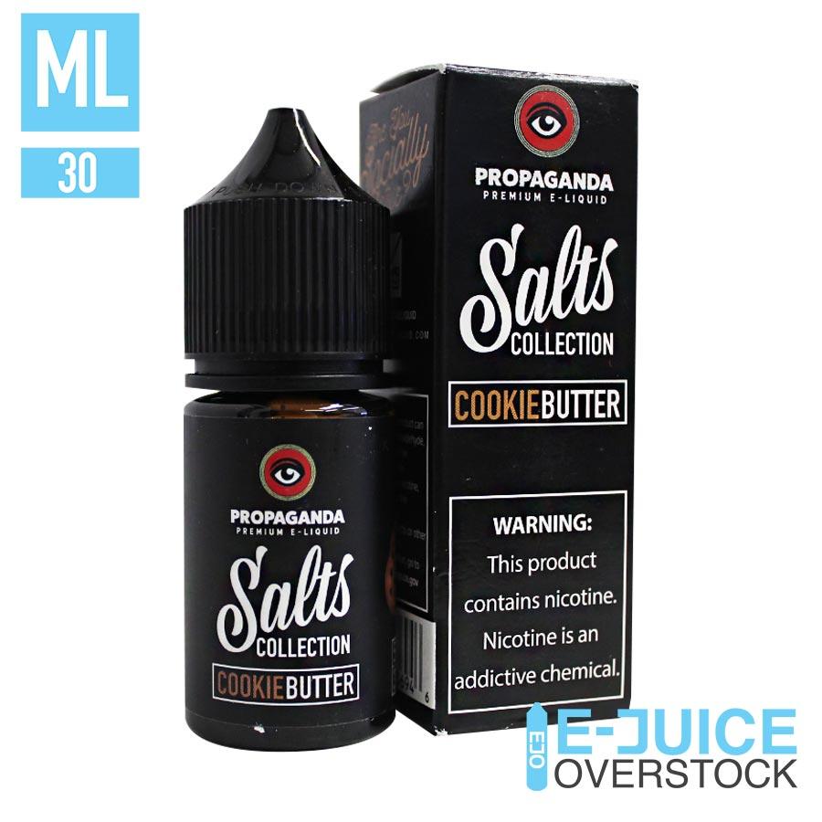 Cookie Butter by Propaganda Salts 30ML SALTNIC