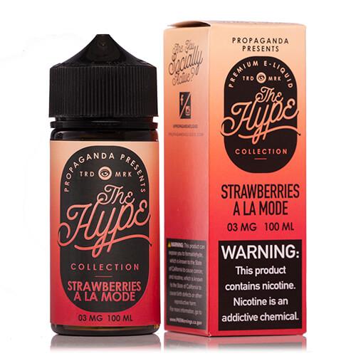 PROPAGANDA E-LIQUID STRAWBERRY ALA MODE - 100ML (0mg)