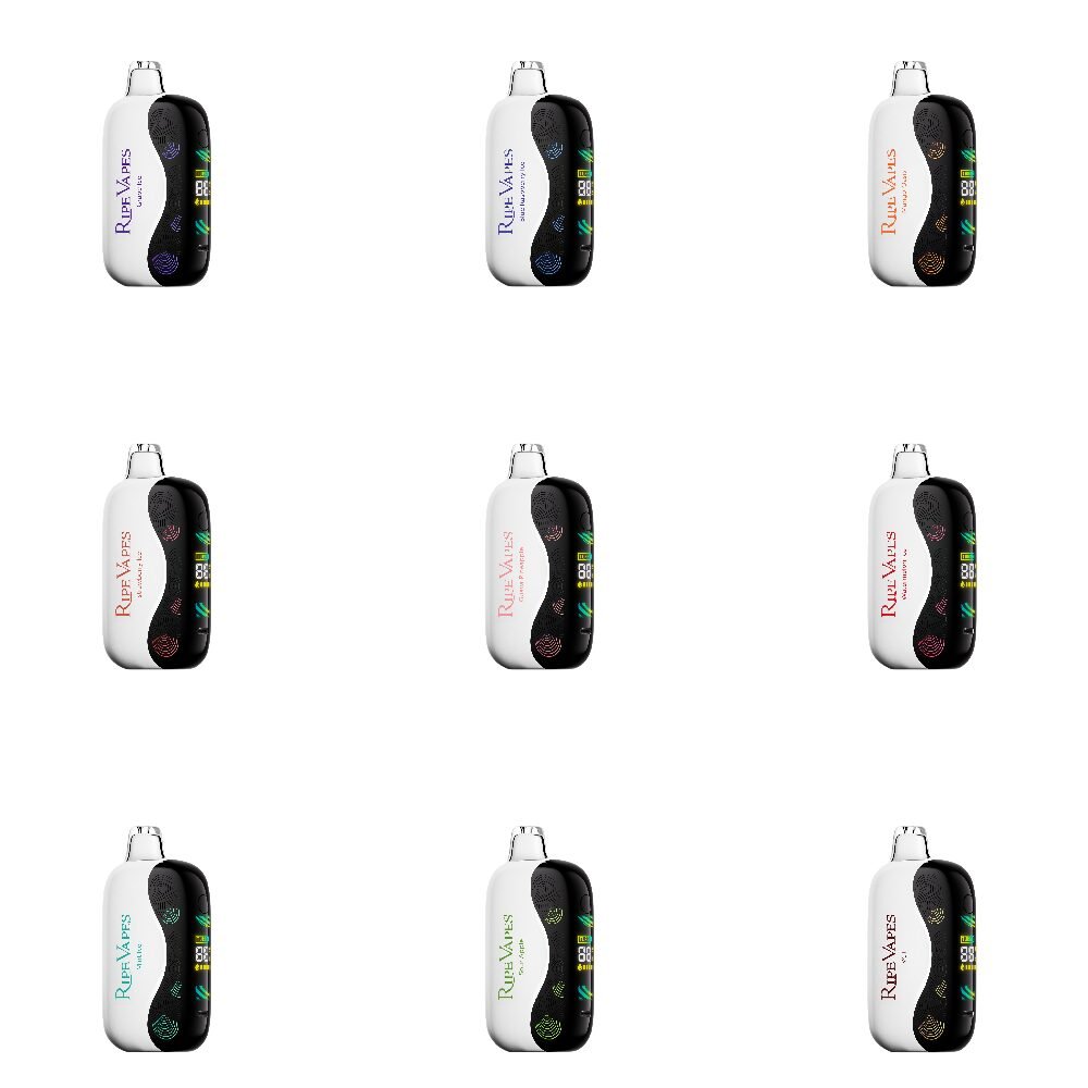 [RV-OAK-BRI-50] Ripe Vapes Oak Disposable Vape – 35000 Puffs | 18mL | 50mg Nicotine (Blue Raspberry Ice)