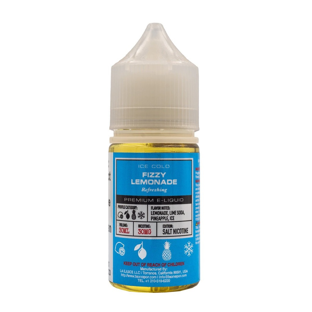 GLAS BASIX SALT FIZZY LEMONADE - 30ML