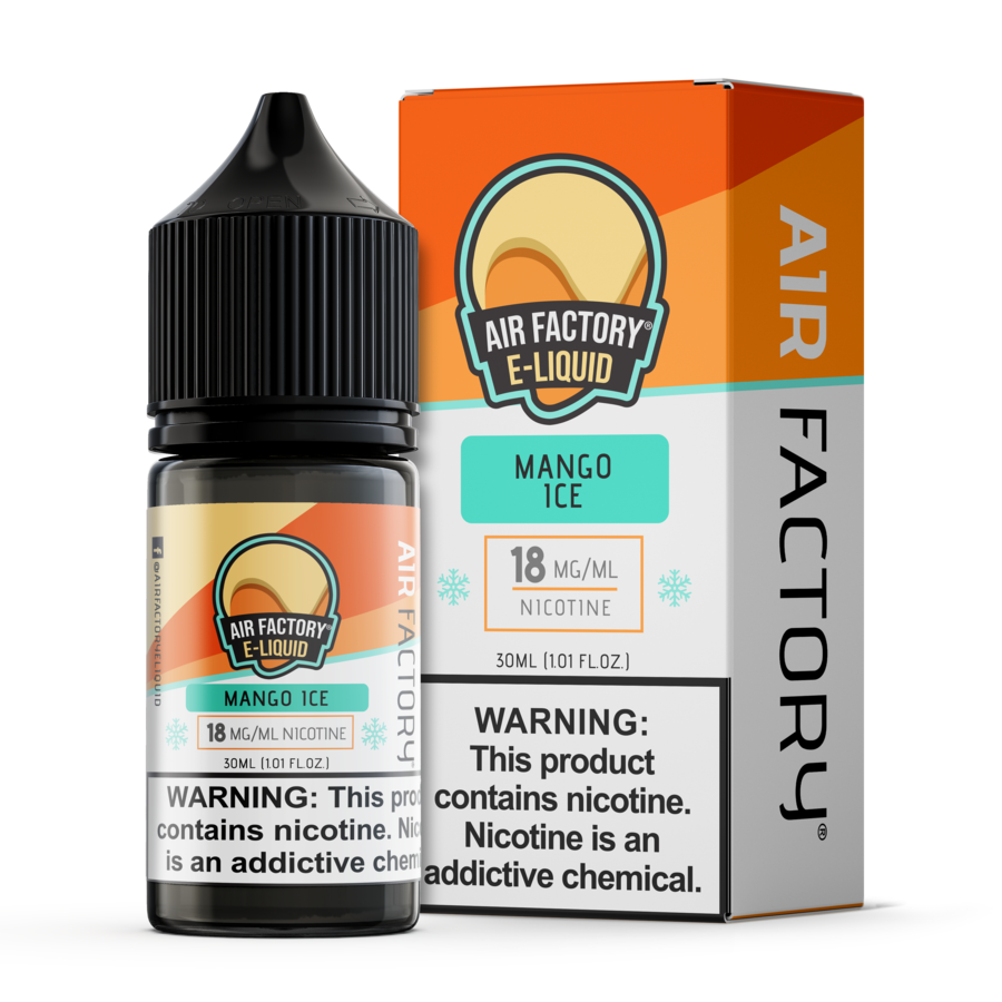 AIR FACTORY SALT MANGO ICE - 30ML (18mg)
