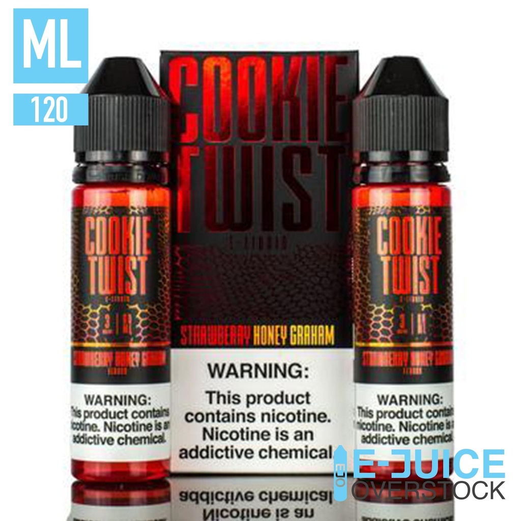 BERRY AMBER (Strawberry Honey Graham) by Cookie Twist 2x60ML EJUICE