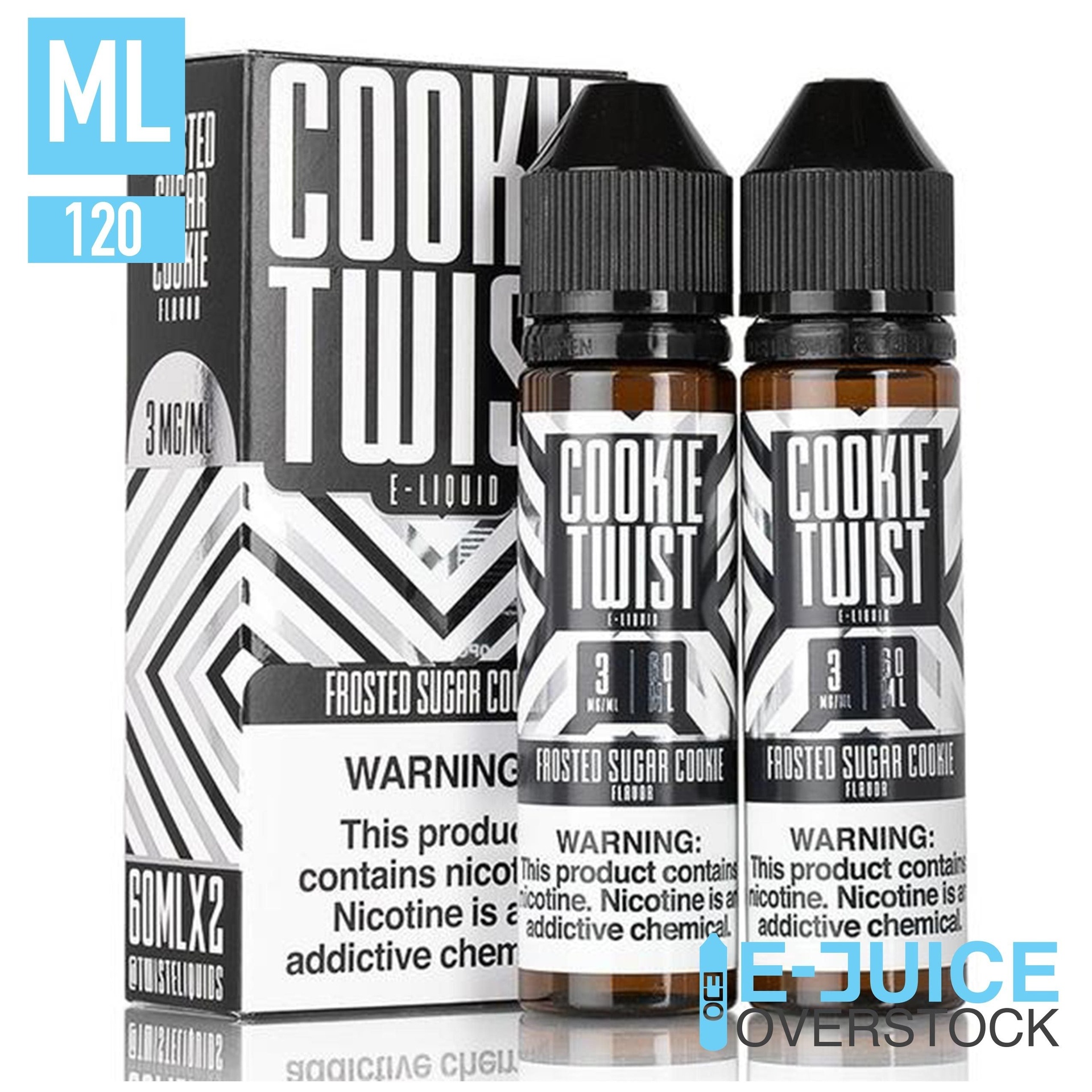FROSTED AMBER (Frosted Sugar Cookie) by Cookie Twist 2x60ML EJUICE (0mg)