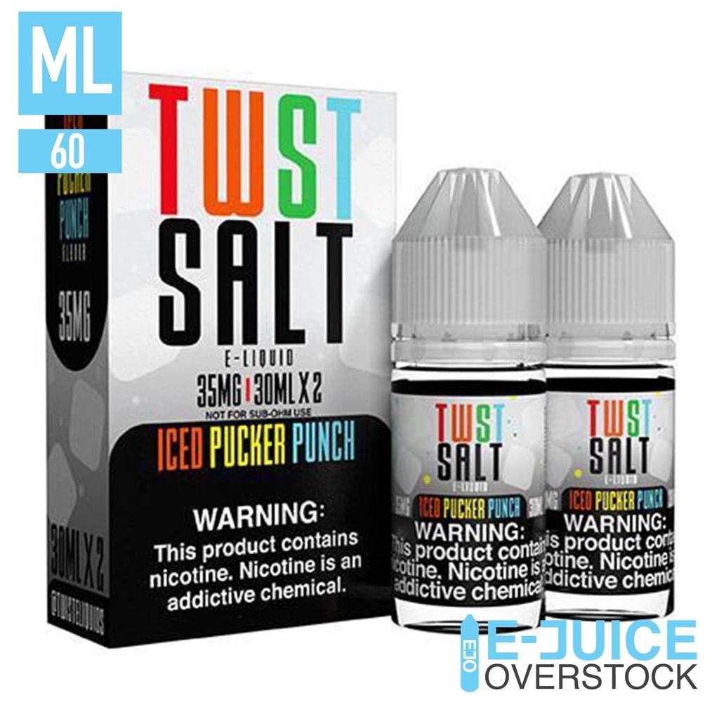 Iced Pucker Punch by TWST Salt 2x30ML SALTNIC