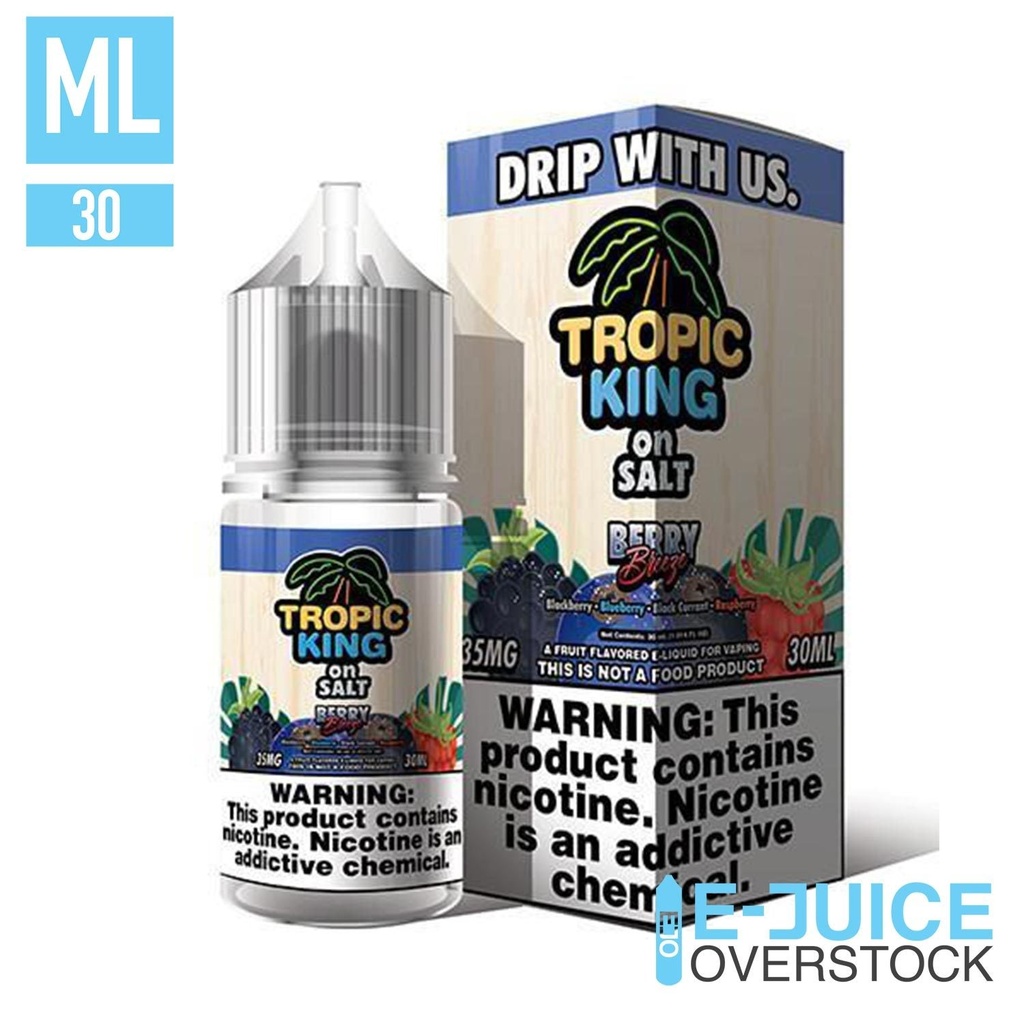 Berry Breeze Salt by Tropic King on Salt 30ML