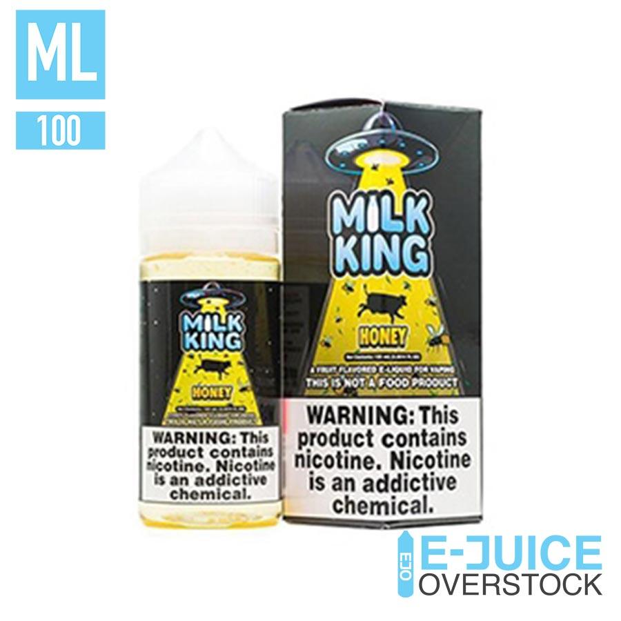 HONEY  BY MILK KING E-LIQUID 100ML (0mg)
